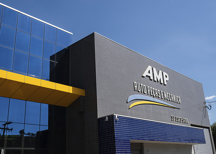 Fachada AMP Auto Peças e Mecânica